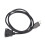20X Car Dash Board Flush Mount USB Male to Female Socket Extension Panel Cable 1M 5