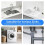 Adapter för Diskmaskinsavloppsslang, Adapter för Diskho, Passar 3,5 cm och 3,5 cm Avloppsrör, Avloppsrörssats för Köksvask 5