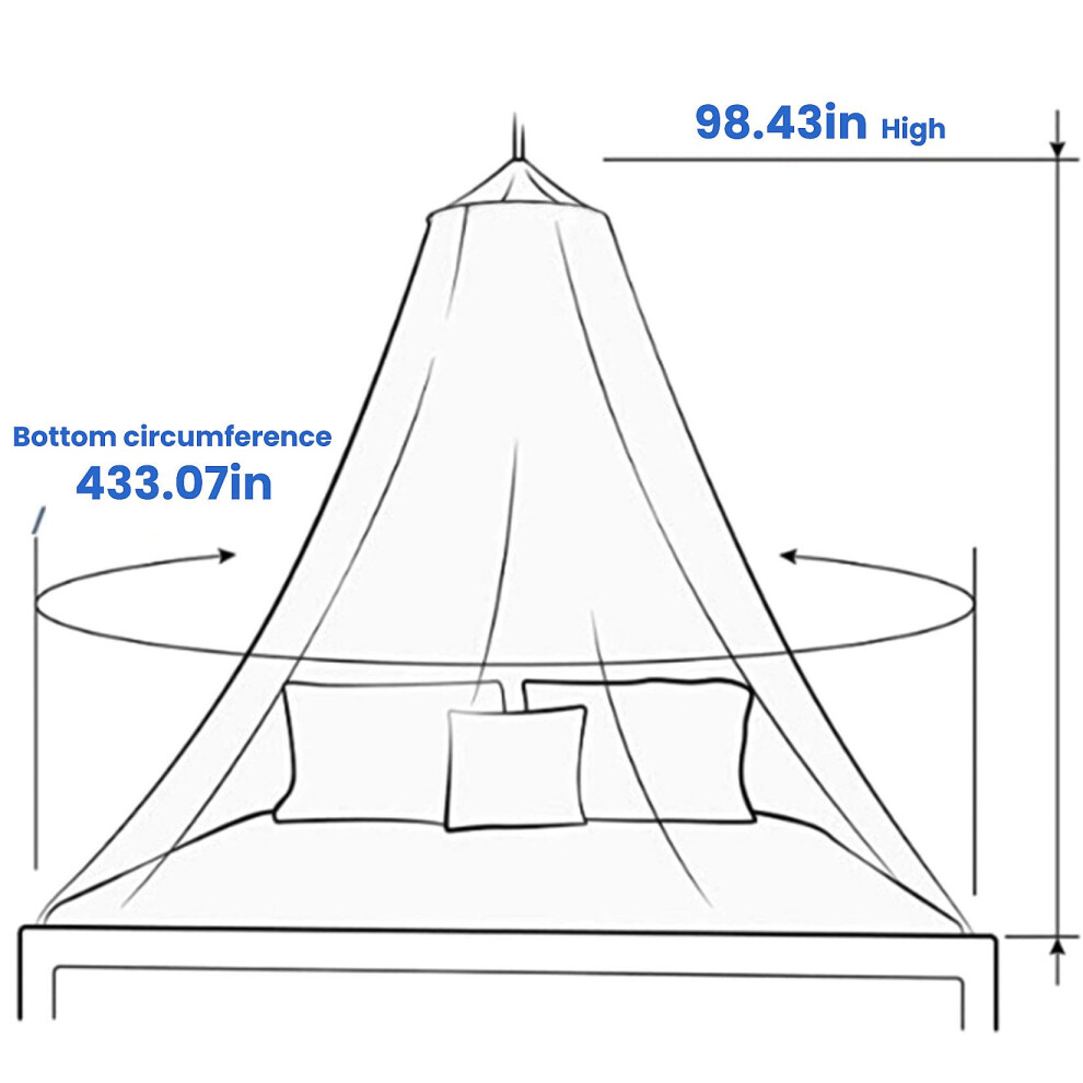 Fgen Mosquito Net Bed Mosquito Net For Bed Canopy Large Dome Hanging Bed Ne