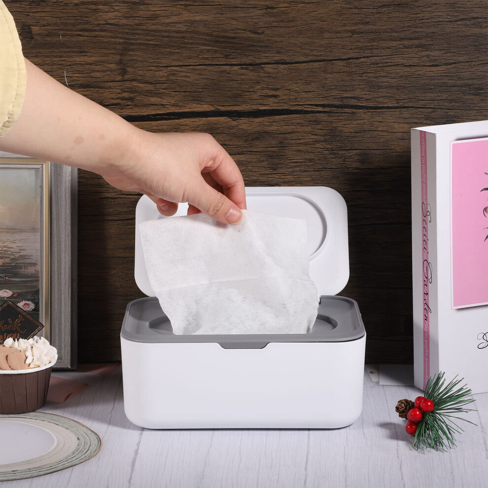 Yoosso Wipes Dispenser Case Baby Wet Box Tissue Storage Case With Lid