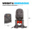 MINIMEIS G4 Shoulder Carrier, Grey/Orange 5