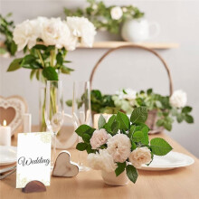 24 Pezzi Porta Numeri da Tavolo Porta Segnaposto In Legno per Matrimoni