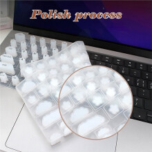 Nails Silicone Keyboard Protective Film for Laptop Nails Long Nails Button Cap Dust Proof Scratch Proof