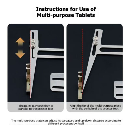 Guide for Sewing Machines - Seam Gauge for Perfect Stitching