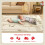 Tiny Love Tiny Love XL Foldable Foam Play Mat, Baby Playmat, 0+ Months, Double 4
