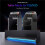 BIQU Panda Status P2  LED Light Strip for  P2S/X2D 3D Printer RGB Light Bar Real- Print Status Warning 2