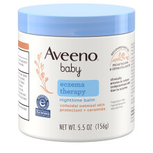 Aveeno Baby Eczema Therapy Nighttime Balm with natural Colloidal Oatme