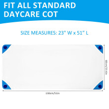 10 Pcs Nursery Cot Sheets Standard Size Toddler Cot Sheet 130 x 60 Pre