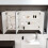 NES Home Nes Home 1200mm Matte Grey Bathroom Mirror Cabinet 3