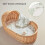 HAGOT 2 Pack Moses Basket Sheets, 100% Cotton Pram Sheets Fitted, Bassinet Sheet 6