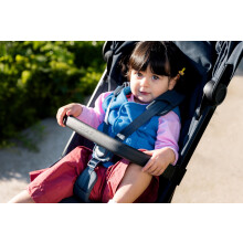 Joolz Aer2 Bumper Bar – Foldable Baby Bumper -Stays on Your Aer2 Stroller When Folded - Easy One-Hand Open on Both Sides - Soft Grip Handle - Joolz
