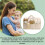 Noaya Large Capacity Nappy Caddy Organizer - Multi Functional Nursery 3