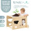 KYWAI Premium Toddler Kids Tower Foldable – Toddler Kitchen Stool 5