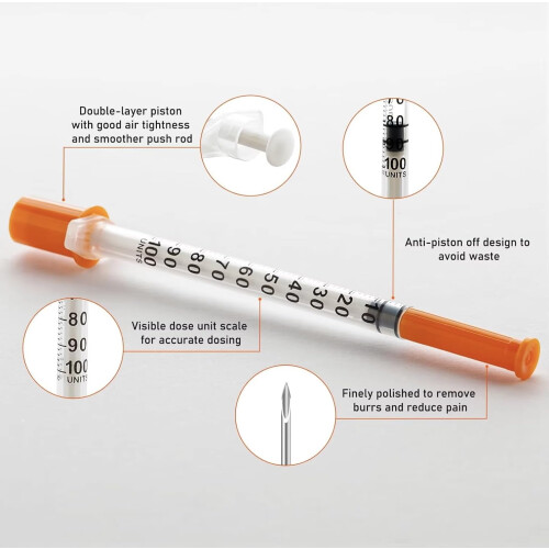 MedLKU 20pcs 1ml Dispensing Tool, Indivdually Sterile Packaging, 1ml 1