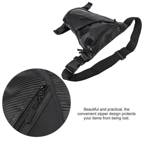 Lightweight Riding Leg Bag Black 2