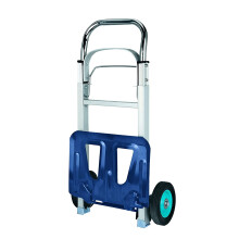 Einhell Folding Hand Truck, 90KG Capacity, Aluminium Framed Folding Trolley On Wheels, Sack Barrow, Folding Sack Truck With Extendable Handle BT-HT 9