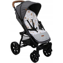 Universal Seat Liner Pushchair Double Sided Pram Buggy GreyDeer and Fr