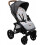 Universal Seat Liner Pushchair Double Sided Pram Buggy GreyDeer and Fr 1