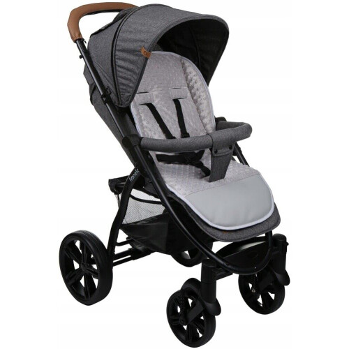 Universal Seat Liner Pushchair Double Sided Pram Buggy GreyDeer and Fr 1