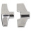 6X Trumset Fasta Vingmuttrar T-Typ Stativmutter Cymbalbricka Byte Av Slaginstrumentdelar 5