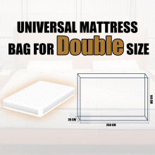 Double Mattress Cover for Moving Heavy Duty Mattress Bags for Storage