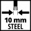 Einhell Einhell Original Replacement Bursh Attachment Set, Nylon and Steel Brushes Inclu 6