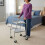 Home Helper Trolley on Wheels – Height Adjustable Mobility Trolley with Two Remo 5