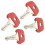 Key for  702 Electric Stapler Ignition Key 702 for Microphone , 40PCS 4