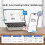 ETIKEZ Bluetooth Shipping Label Printer, 4x6 Thermal Label Printer for Business Parcels, Supports iOS, AndroidWindows & Mac, Compatible with Amazon, 6
