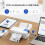 ETIKEZ Bluetooth Shipping Label Printer, 4x6 Thermal Label Printer for Business Parcels, Supports iOS, AndroidWindows & Mac, Compatible with Amazon, 2
