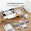 ETIKEZ Bluetooth Shipping Label Printer, 4x6 Thermal Label Printer for Business Parcels, Supports iOS, AndroidWindows & Mac, Compatible with Amazon, 3