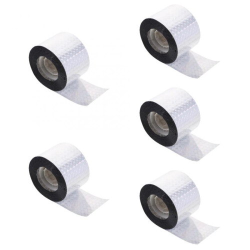 5Rouleaux Répulsif Oiseaux Pet Noir Réfléchissant Pour