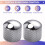 40x Guitar Dome Control Knobs for  Tele Replacement, Silver 5