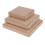 Fiesta Compostable Plain Cardboard Pizza Boxes 12 Inch (Pack Of 100), 4