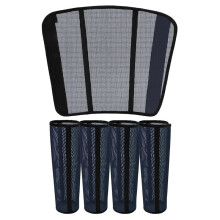 Set di 4 Paramosche per , Design con Bordo Curvo, Rinforzi Anti-Cedimento, Protezione Traspirante per Le Gambe In Rete, per di Taglia