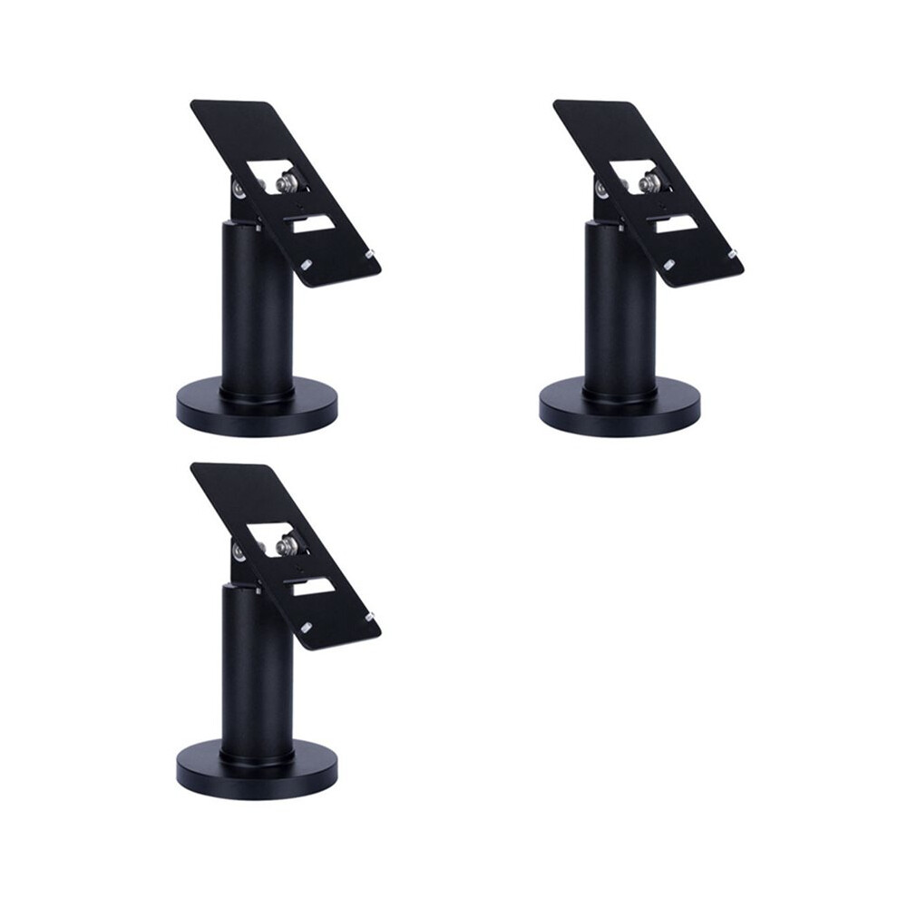 3X 360 Degree Stand Holder For Pax S300/A35 Reliable Pos Machine Display Bracket Cashiers Rack For Cash Register Black 4711379877983