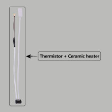 2 Pack Heater and Thermistor for A1 Mini, 3D Printer Accessories 24V Ceramic Heater 300 High Temperature Thermistor for Bambu Lab A1/A1 Mini