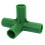 80PCS Fitting 11MM 4 Types Stable Support Heavy Duty Greenhouse Frame Building Connector Suitable for Grape Trellis 9