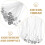 50Pièces Mèches Coton Blanches Pour Bougies Cire D’abeille Soja DIY 5