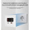 20W USB C  Socket Panel with Dual Type-C Fast Charge  Outlet,Mobile Phone Charging Type-C Socket White 2