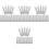 Set Of 4 Ring Blanks Lettering Hang Tag Stamping Tags 2