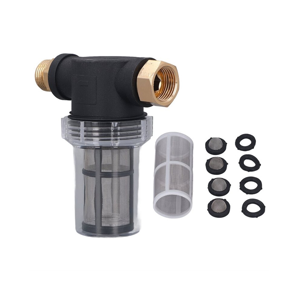 Whole House Sediment Water Filter Reusable Avoiding Blocking Pre Filtration System Protective Garden Hose Filter 6031684844394
