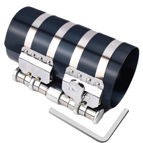 3/4/6 Inch Ratchet Clamp Piston Ring Compressor Tool with Disassembly Tools for Car Engine Cylinder Piston Ring Removal 2