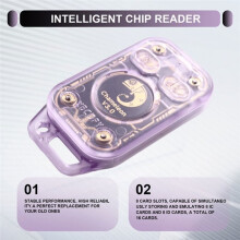 Lecteur de Puces RFID Chameleon V3.0, Émulateur de Cartes à Puce, Copieur D'Étiquettes IC, Lecteur/Graveur NFC + Porte-Clés 5XCUID/UID