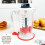 Impastatore e Dispenser per Pastella - Dispenser per Pastella per Pancake - Dispenser per Pancake - Dispenser per Pastella con Manico Comprimibile - 7