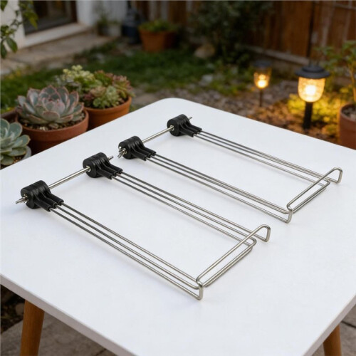Camping Solar Panel Stand Adjustable Bracket Adjustable Pivot Mechanism Stainless Steel Construction for RV for Boat 1