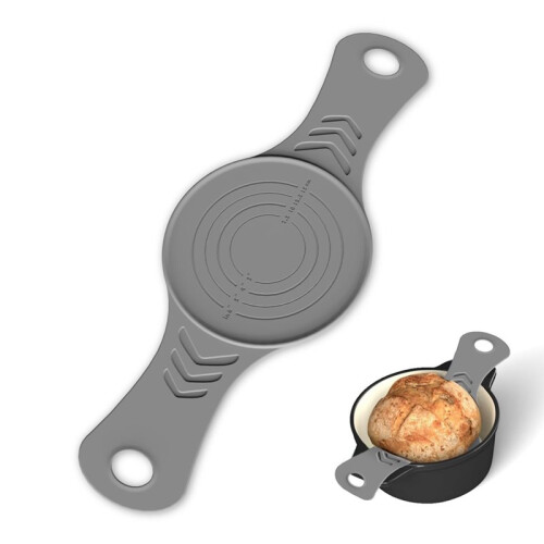 2pcs Silicone Baking Sling Sourdough Round Silicone Baking Mat Non-Stick Reusable Bread Sling Bread Baking Accessories C 1