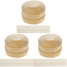 6Rouleaux Moulure Murale En Mousse Autocollante À Motifs 3D