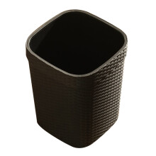 Conteneur À Déchets Noir Résistant Usage