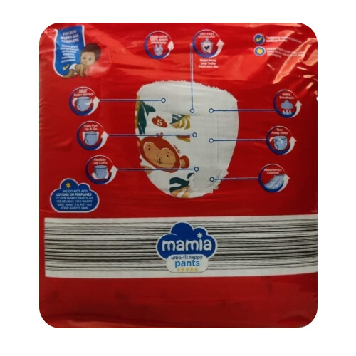 Mamia Size 5 Nappy Pants 36 Pack 1